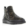 Load image into Gallery viewer, LE SANSA ROLLIE BLACK PRINT - Women Boots - Collective Shoes