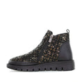 Load image into Gallery viewer, LE SANSA ROLLIE BLACK PRINT - Women Boots - Collective Shoes