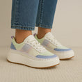 Load image into Gallery viewer, LE SANSA DUNK BLUE MULTI - Women sneakers - Collective Shoes