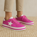 Load image into Gallery viewer, LE SANSA SAVIS HOT PINK - Women sneakers - Collective Shoes