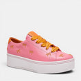 Load image into Gallery viewer, MINX LOVE KNOTS PINK ORANGE BOWS