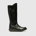 Load image into Gallery viewer, FLY LONDON MOL BLACK - Women High Boots - Collective Shoes
