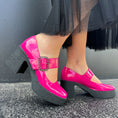 Load image into Gallery viewer, MINX MINNIE HOT PINK BLACK SOLE - Women Sandals - Collective Shoes