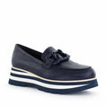 Load image into Gallery viewer, DJANGO & JULIETTE EAILA NAVY LEATHER - Women Loafers - Collective Shoes