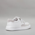 Load image into Gallery viewer, NAKED ARCHES NET WHITE TAUPE - Women sneakers - Collective Shoes