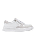 Load image into Gallery viewer, NAKED ARCHES NET WHITE TAUPE - Women sneakers - Collective Shoes