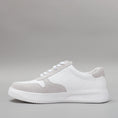 Load image into Gallery viewer, NAKED ARCHES NET WHITE TAUPE - Women sneakers - Collective Shoes