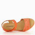 Load image into Gallery viewer, LE SANSA PILIA ORANGE - Women Sandals - Collective Shoes