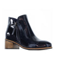 Load image into Gallery viewer, NAKED ARCHES OXLEY 2.0 NAVY PATENT - Women Boots - Collective Shoes