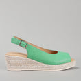 Load image into Gallery viewer, LE SANSA PETUNIA FERN GREEN - Women Sandals - Collective Shoes