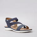 Load image into Gallery viewer, CC RESORTS QING NAVY - Women Sandals - Collective Shoes