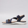 Load image into Gallery viewer, CC RESORTS QING NAVY - Women Sandals - Collective Shoes