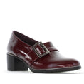 Load image into Gallery viewer, BRESLEY RATTLE BORDO - Women Heels - Collective Shoes