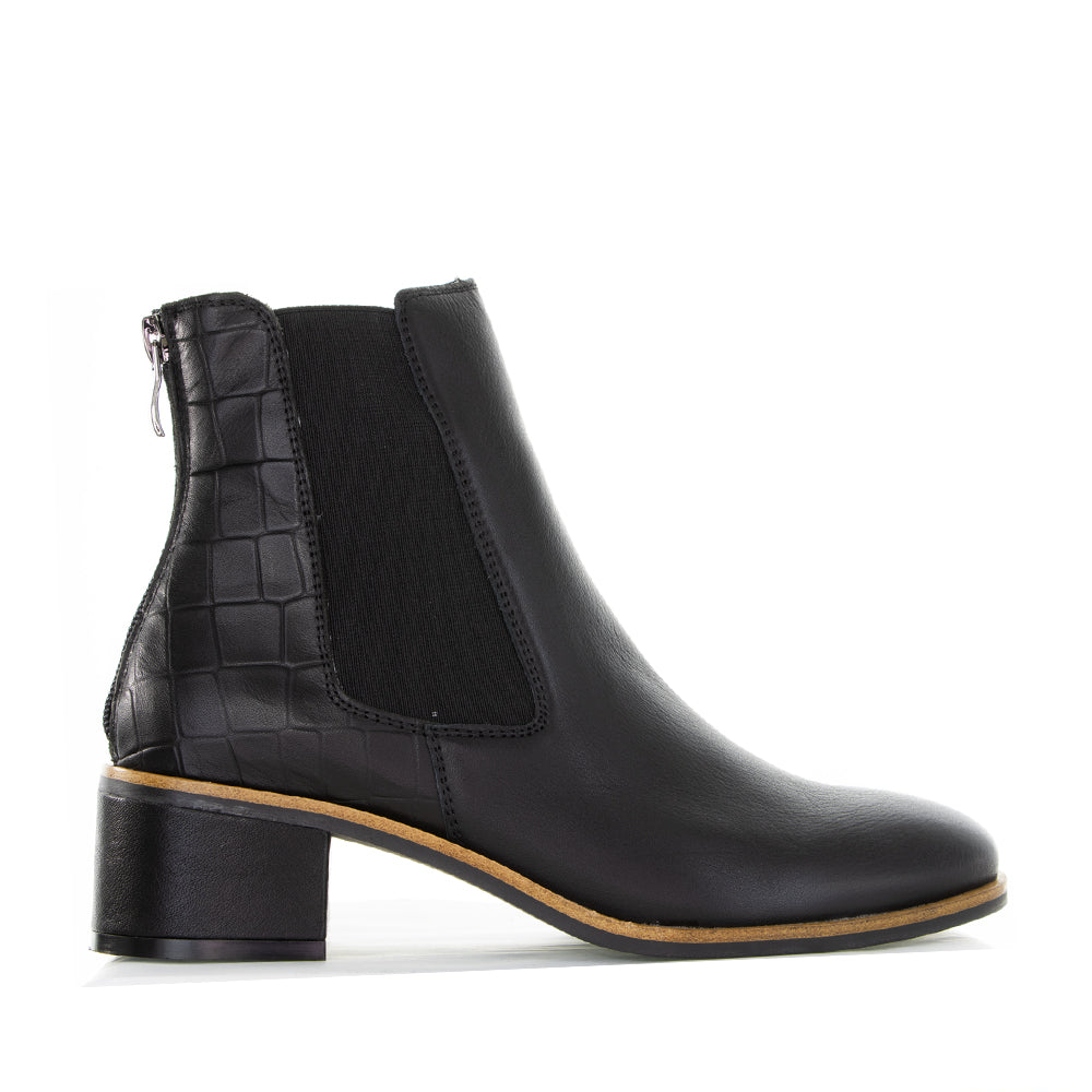 LESANSA REMTON BLACK - Women Boots - Collective Shoes