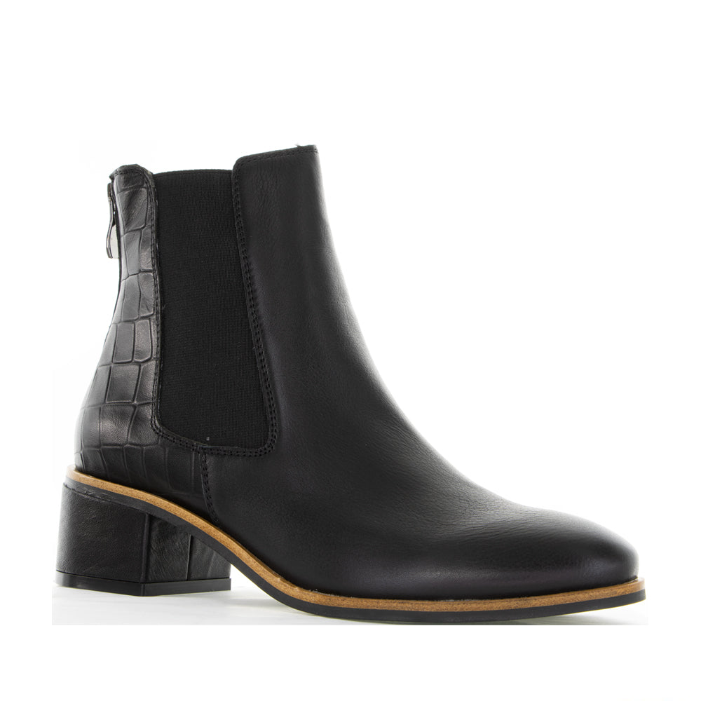 LESANSA REMTON BLACK - Women Boots - Collective Shoes