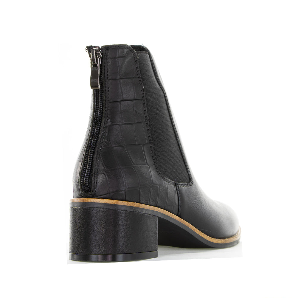 LESANSA REMTON BLACK - Women Boots - Collective Shoes