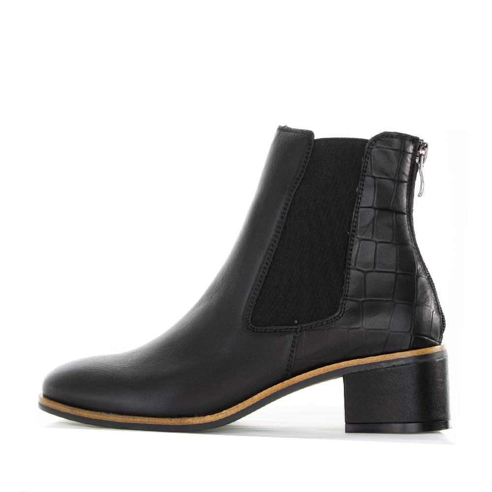 LESANSA REMTON BLACK - Women Boots - Collective Shoes