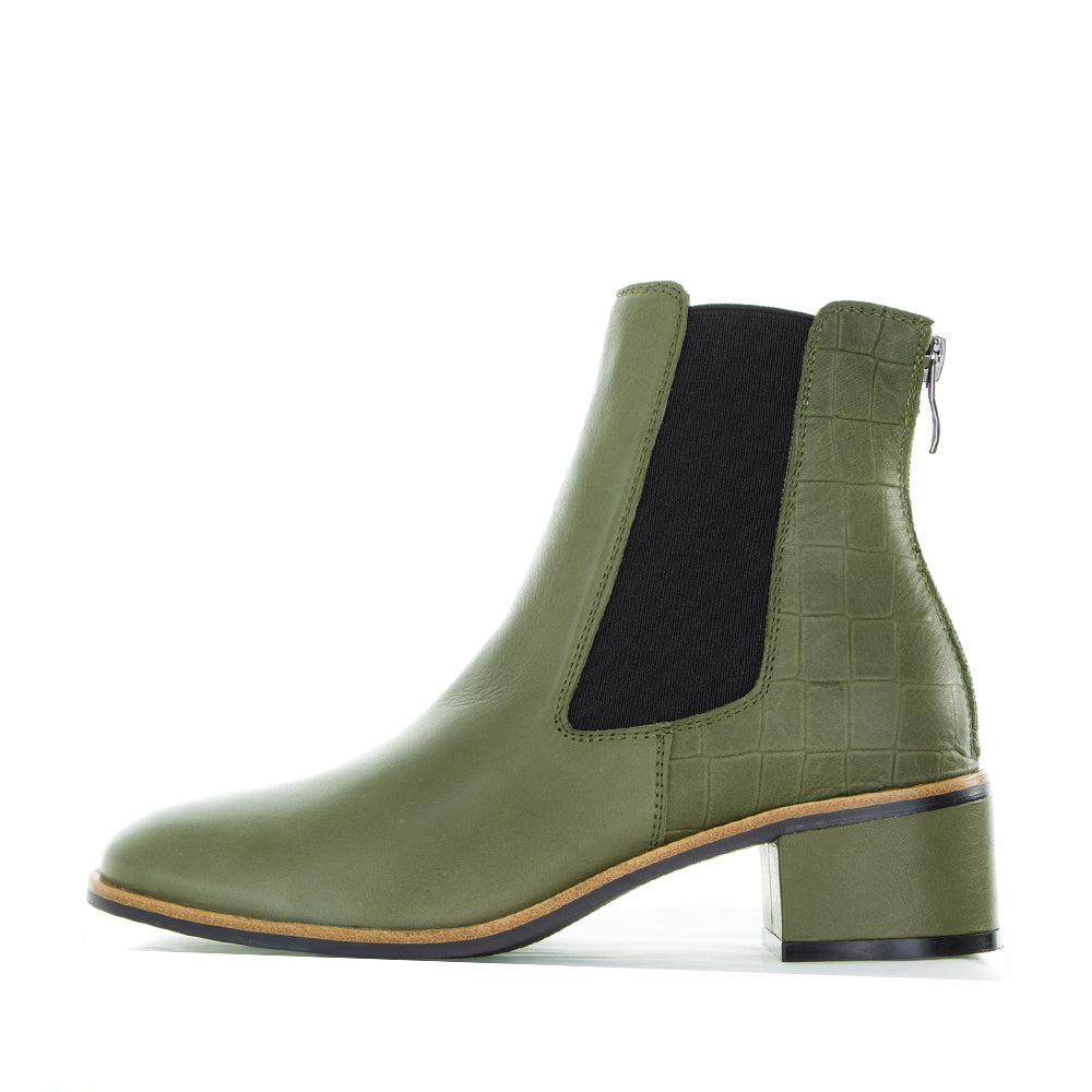 LESANSA REMTON OLIVE - Women Boots - Collective Shoes
