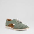 Load image into Gallery viewer, ROLLIE SIDECUT PUNCH REC SAGE GREEN - Women Sneakers - Collective Shoes