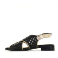 Load image into Gallery viewer, BRESLEY SAMENA BLACK GOLD - Women Sandals - Collective Shoes