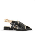 Load image into Gallery viewer, BRESLEY SAMENA BLACK GOLD - Women Sandals - Collective Shoes