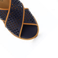 Load image into Gallery viewer, BRESLEY SAMENA NAVY TAN - Women Sandals - Collective Shoes