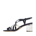 Load image into Gallery viewer, DJANGO & JULIETTE SANCHIAS BLACK SMOKE - Women Sandals - Collective Shoes