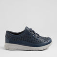 Load image into Gallery viewer, ZIERA SARMI NAVY - Women Sneakers - Collective Shoes