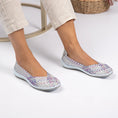 Load image into Gallery viewer, CC RESORTS SUGAR SILVER SHIMMER - Women Flats - Collective Shoes