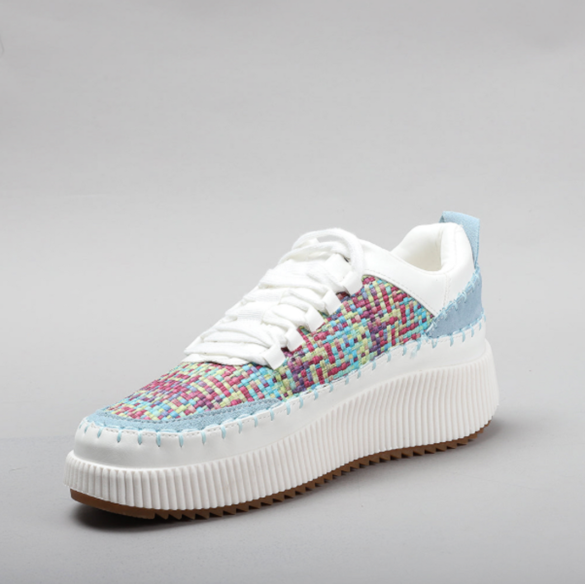 LE SANSA DONN BLUE MULTI - Women sneakers - Collective Shoes