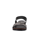 Load image into Gallery viewer, LESANSA THYME BLACK - Women Slides - Collective Shoes