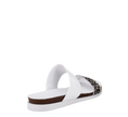 Load image into Gallery viewer, LESANSA THYME WHITE - Women Slides - Collective Shoes