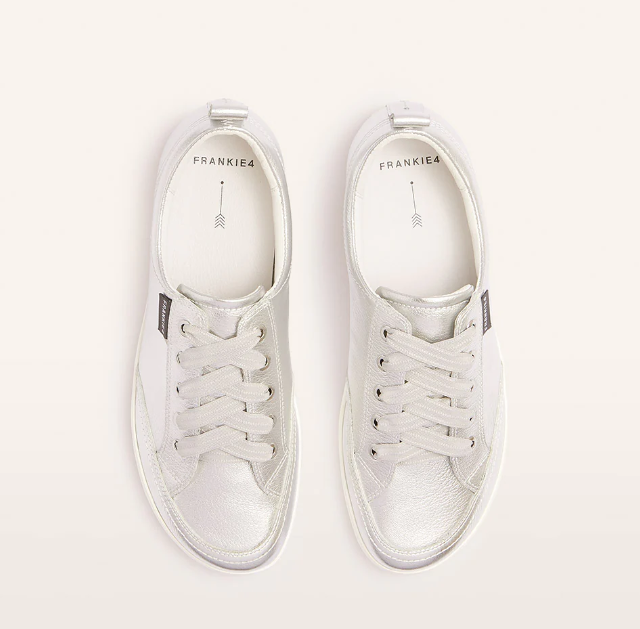 FRANKiE4 ELLIE V SILVER TUMBLED - Women Sneakers - Collective Shoes