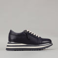 Load image into Gallery viewer, LE SANSA SKIPPA NAVY - Women Sneakers - Collective Shoes