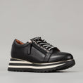 Load image into Gallery viewer, LE SANSA SKIPPA BLACK - Women Sneakers - Collective Shoes