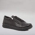 Load image into Gallery viewer, ZIERA SOLAR BLACK/BLACK SOLE - Women sneakers - Collective Shoes