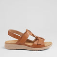 Load image into Gallery viewer, ZIERA BRISA DK TAN - Women Sandals - Collective Shoes