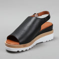 Load image into Gallery viewer, LE SANSA THUNDER BLACK - Women Sandals - Collective Shoes