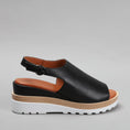 Load image into Gallery viewer, LE SANSA THUNDER BLACK - Women Sandals - Collective Shoes