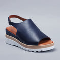 Load image into Gallery viewer, LE SANSA THUNDER NAVY - Women Sandals - Collective Shoes