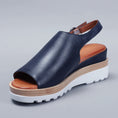 Load image into Gallery viewer, LE SANSA THUNDER NAVY - Women Sandals - Collective Shoes