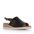 Load image into Gallery viewer, LE SANSA TOPAZ BLACK - Women Sandals - Collective Shoes