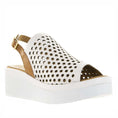 Load image into Gallery viewer, LE SANSA TRUDY WHITE TAN - Women Sandals - Collective Shoes