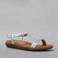 Load image into Gallery viewer, CC RESORTS USHA SILVER - Women Sandals - Collective Shoes