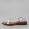 Load image into Gallery viewer, CC RESORTS USHA SILVER - Women Sandals - Collective Shoes
