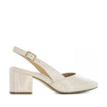 Load image into Gallery viewer, ZIERA VEERA CREAM PATENT - Women Heels - Collective Shoes