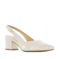 Load image into Gallery viewer, ZIERA VEERA CREAM PATENT - Women Heels - Collective Shoes