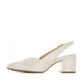 Load image into Gallery viewer, ZIERA VEERA CREAM PATENT - Women Heels - Collective Shoes