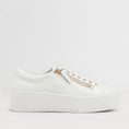 Load image into Gallery viewer, DJANGO & JULIETTE WOLFIE WHITE PATENT - Women sneakers - Collective Shoes