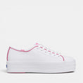 Load image into Gallery viewer, KEDS TRIPLE UP POP BINDING FUCHSIA